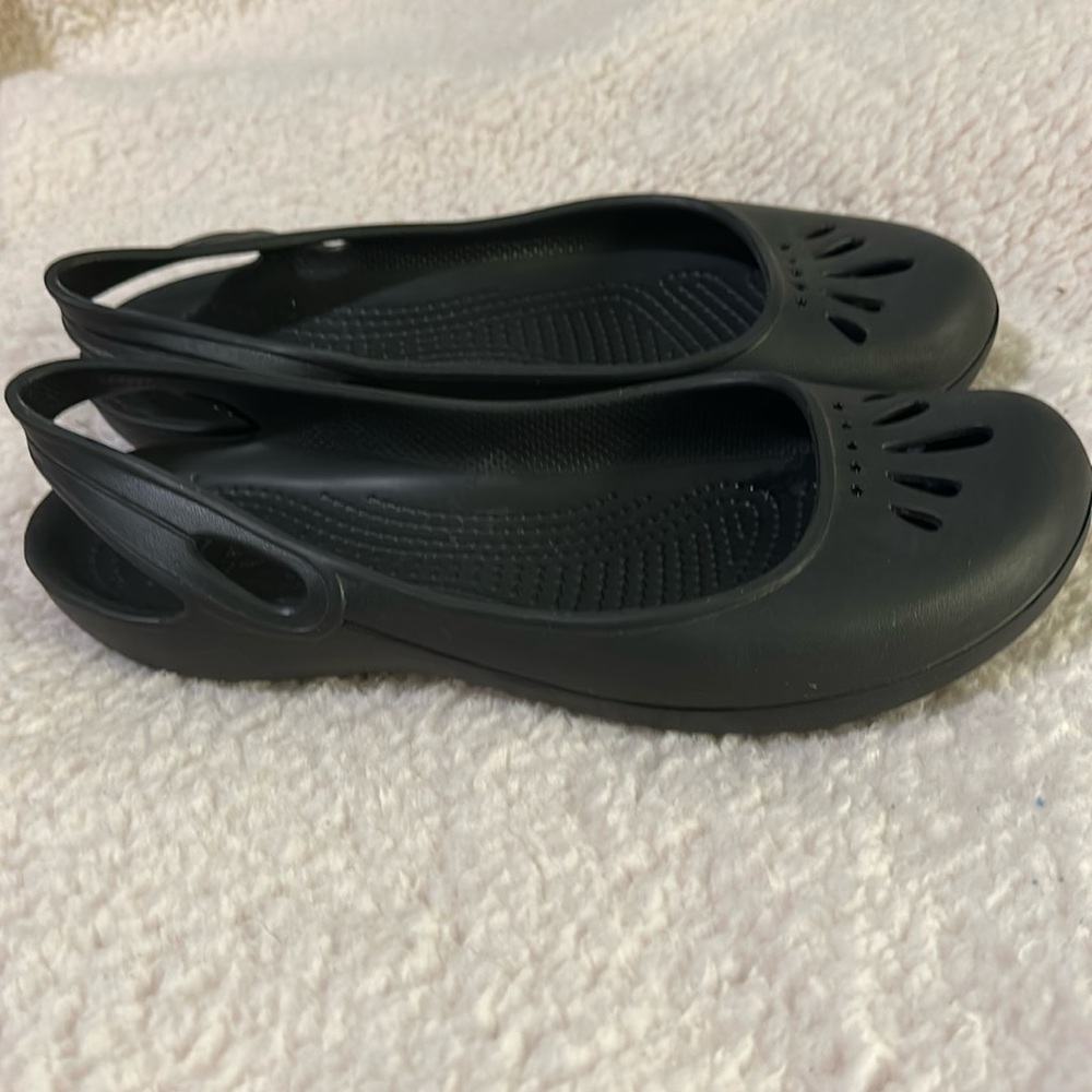 Black Mary Jane/ Ballet Crocs